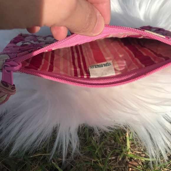 Vera Bradley Small Zip Essentials Bag PRETTY! - Picture 3 of 10